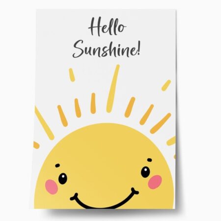 Πόστερ HELLO SUNSHINE - Παιδικά Sticky 1