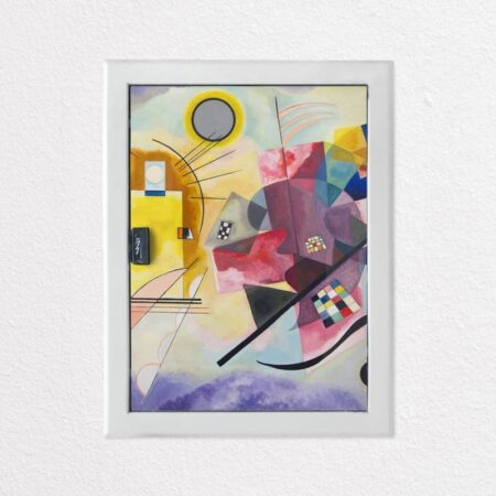 Aυτοκόλλητο ηλεκτρολογικού πίνακα KANDINSKY - JAUNE ROUGE BLEU - Αυτοκολλητα για ηλεκτρολογικούς πίνακες