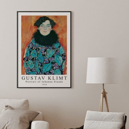 Πόστερ KLIMT - PORTRAIT OF JOHANNA STAUDE - Διασημοι Ζωγραφοι