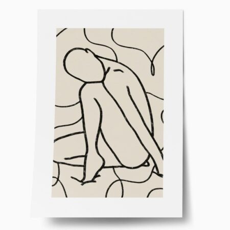 Πόστερ LINE SILHOUETTE - Lineart Sticky 1
