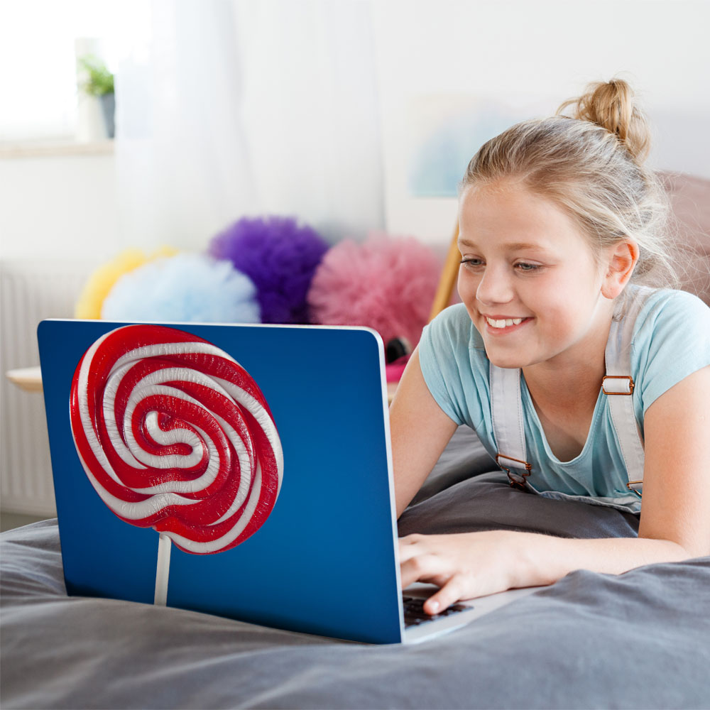 Αυτοκόλλητο Laptop LOLLIPOP