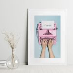 Πόστερ LOVE TYPEWRITER