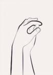 Πόστερ MINIMALIST HANDS LINE ART