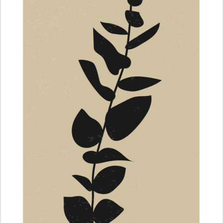 Πόστερ MINIMALIST BOTANICAL BRANCH 2 - Botanical - Λουλούδια Sticky 2