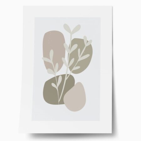 Πόστερ MINIMALIST BOTANICAL ART - Abstract - Αφηρημένα Sticky 1