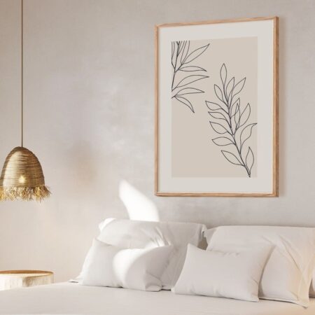 Πόστερ MINIMAL ABSTRACT BRANCHES - Lineart