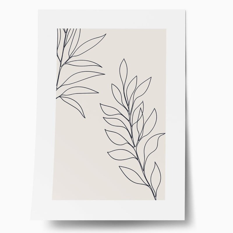 Πόστερ MINIMAL ABSTRACT BRANCHES