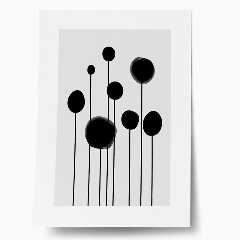 Πόστερ MINIMAL FLOWERS