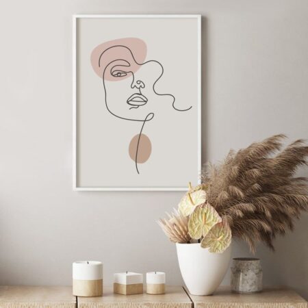 Πόστερ MINIMAL LINE PORTRAIT - Abstract - Αφηρημένα