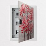 Aυτοκόλλητο ηλεκτρολογικού πίνακα MODERN ABSTRACT TREE 2
