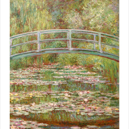 Πόστερ MONET - BRIDGE OVER A POND OF WATER LILIES - Διασημοι Ζωγραφοι Sticky 2