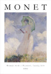Πόστερ MONET - WOMAN WITH A PARASOL