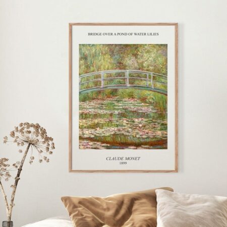 Πόστερ MONET - BRIDGE OVER A POND OF WATER LILIES - Διασημοι Ζωγραφοι