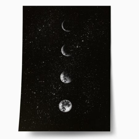 Πόστερ MOON PHASES - Τοπια - Φυση Sticky 1