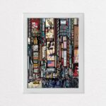 Aυτοκόλλητο ηλεκτρολογικού πίνακα NEW YORK STREET ILLUSTRATION