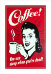 Πόστερ OLD FASHIONED CAFE SIGN