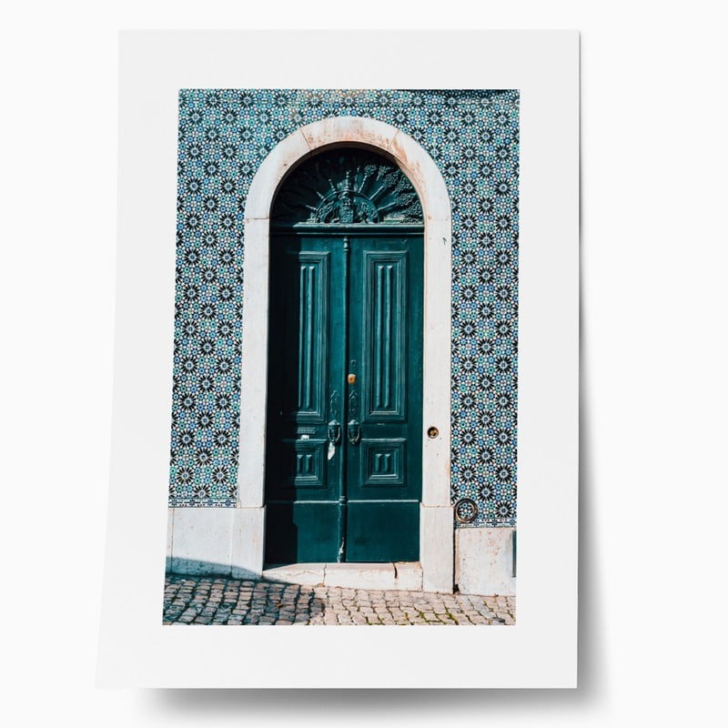 Πόστερ OLD COLORFUL DOOR