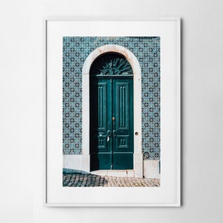 Πόστερ OLD COLORFUL DOOR - Πολεις - Χαρτες