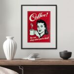 Πόστερ OLD FASHIONED CAFE SIGN