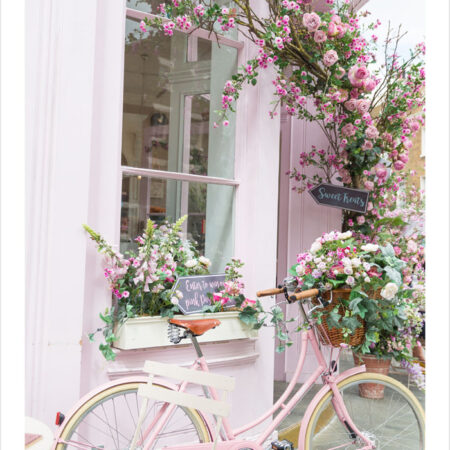 Πόστερ PINK BICYCLE - Πολεις - Χαρτες Sticky 2