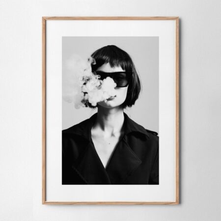 Πόστερ PORTRAIT OF WOMAN SMOKING - Πορτραιτα - Φιγουρες
