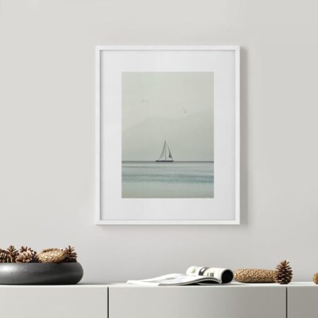 Πόστερ SAILBOAT IN THE OCEAN - Τοπια - Φυση