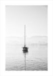 Πόστερ SAILING YACHT IN CALM LAKE
