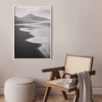 Πόστερ SAND BEACH AND OCEAN