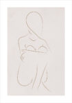 Πόστερ SIMPLE WOMAN LINE ART