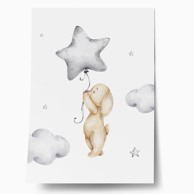 Πόστερ STAR BALLOON BUNNY