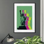 Πόστερ STYLISH STATUE OF LIBERTY