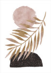 Πόστερ SUN WITH LEAF
