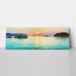 Πίνακας Πανοραμικός TURQUOISE SUNSET