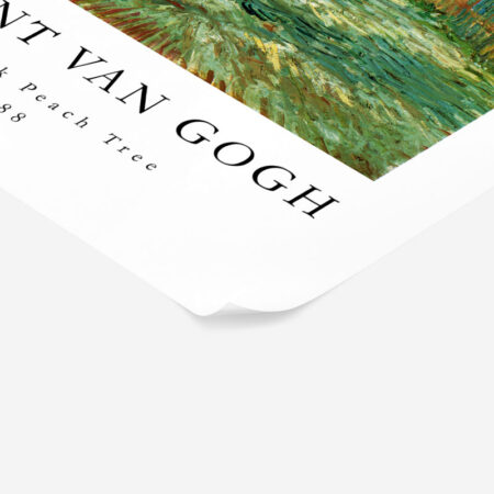 Πόστερ VAN GOGH - THE PINK PEACH TREE - Διασημοι Ζωγραφοι Sticky 2