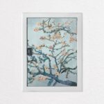 Aυτοκόλλητο ηλεκτρολογικού πίνακα VAN GOGH - ALMOND BLOSSOM PASTEL BLUE