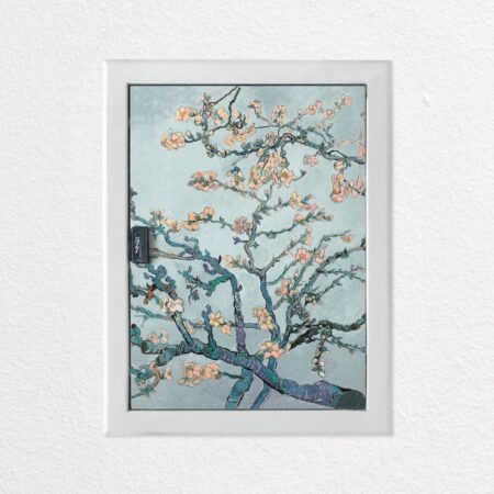 Aυτοκόλλητο ηλεκτρολογικού πίνακα VAN GOGH - ALMOND BLOSSOM PASTEL BLUE