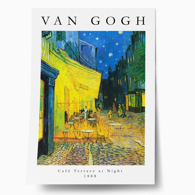 Πόστερ VAN GOGH - CAFE TERRACE