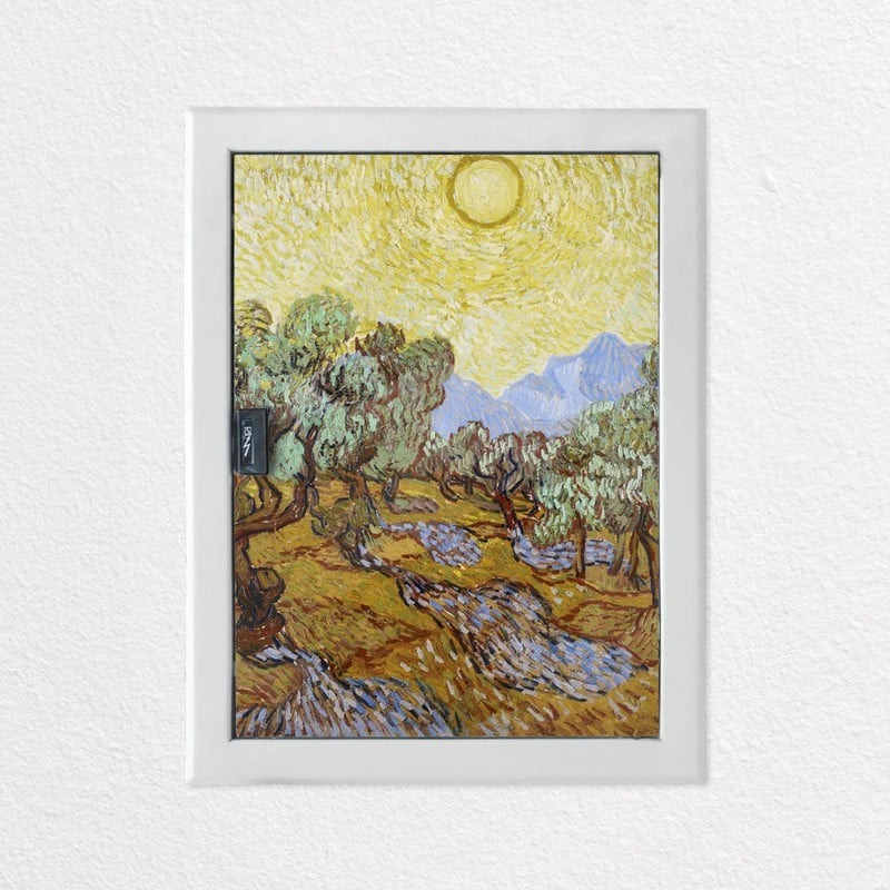 Aυτοκόλλητο ηλεκτρολογικού πίνακα VAN GOGH - OLIVE TREES