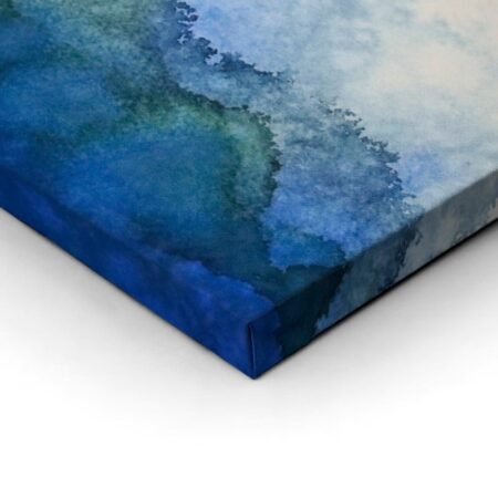 Πίνακας Πανοραμικός WATERCOLOR ABSTRACT LANDSCAPE - Κυματα Sticky 2