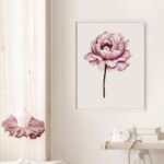 Πόστερ WATERCOLOR PEONY
