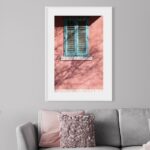 Πόστερ WINDOW ON PINK WALL