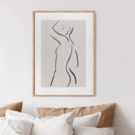 Πόστερ WOMAN LINES MINIMALISM - Lineart