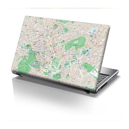 Αυτοκόλλητο Laptop ATHENS MAP - Laptops