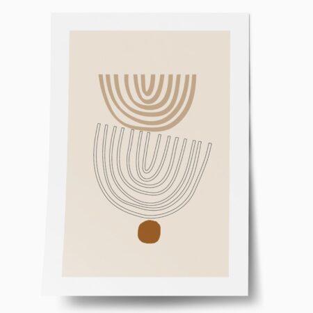 Πόστερ MINIMALIST ABSTRACT ART - Abstract - Αφηρημένα Sticky 1