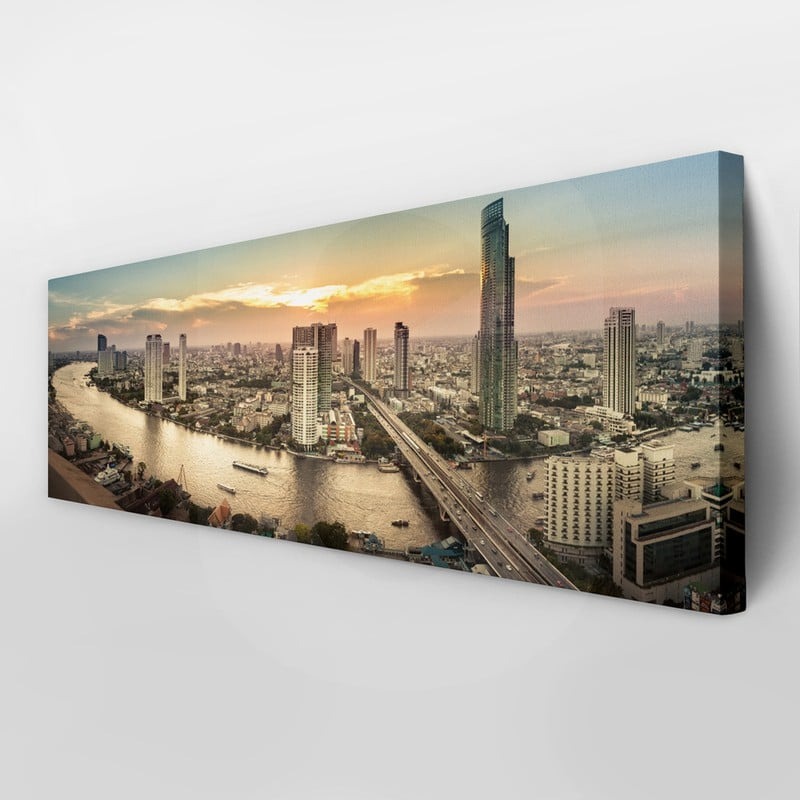 Πίνακας Πανοραμικός BANGKOK RIVER