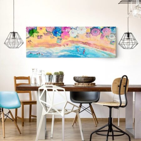 Πίνακας Πανοραμικός BEACH PAINTING - Παραλιες