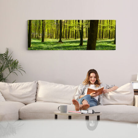 Πίνακας σε καμβά Πανοραμικός FOREST - Δασος