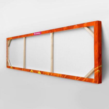 Πίνακας Πανοραμικός ORANGE DAISY - Μαργαριτες Sticky 4