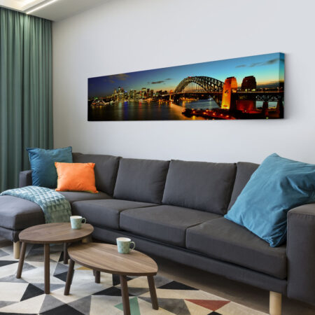 Πίνακας Πανοραμικός SYDNEY HARBOUR - Πολεις και Αρχιτεκτονικη