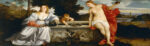 Πίνακας Πανοραμικός TITIAN SACRED AND PROFANE LOVE